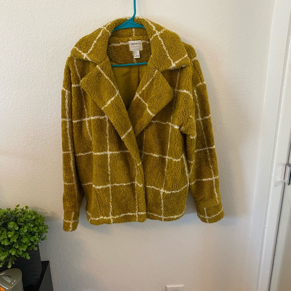Forever 21 teddy jacket